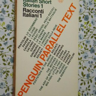 Raleigh Trevelyan: Italian short stories 1 - Racconti italiani 1